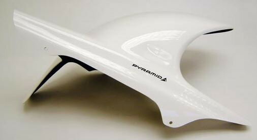 Pyramid Plastics / ピラミッドプラスチック Honda CB 600 N Hornet（ホーネット） ハガー グロスホワイト 2003-2004 | 07135C