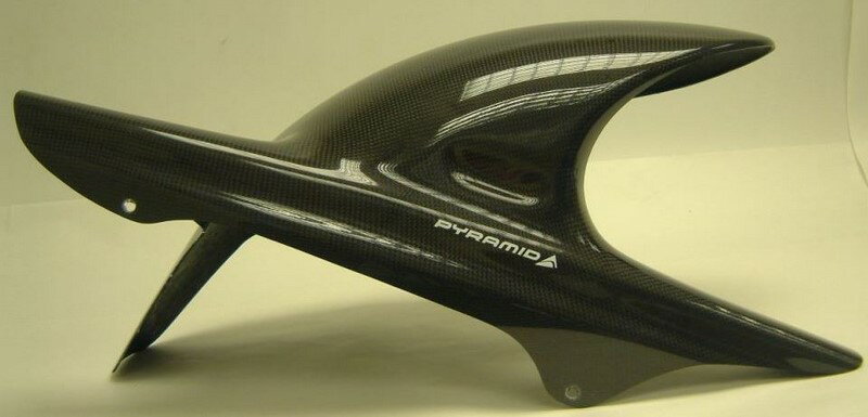 Pyramid Plastics / ピラミッドプラスチック Honda CB 600 N Hornet（ホーネット） ハガー グロスホワイト 2005-2006 | 07136C