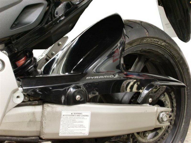 Pyramid Plastics / ピラミッドプラスチック Honda CB 600 F Hornet（ホーネット） ハガー グロスブラック 2007-2012 | 071370
