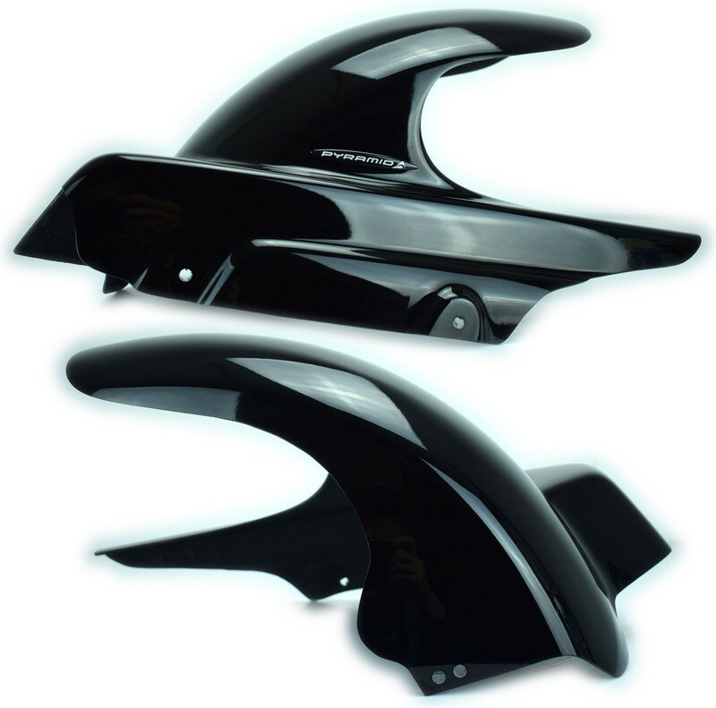 Pyramid Plastics / ピラミッドプラスチック Yamaha YZF 1000 R Thunderace ハガー グロスブラック 1996-2003 |