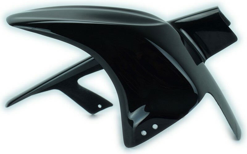 Pyramid Plastics / ピラミッドプラスチック Kawasaki Ninja 250 R ハガー グロスブラック 2008-2013 | 07301B