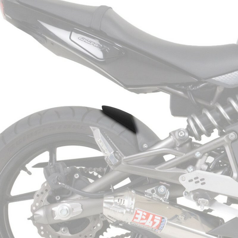 Pyramid Plastics / ピラミッドプラスチック Yamaha ER-6F ハガーエクステンション マットブラック 200