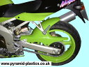 Pyramid Plastics / ピラミッドプラスチック Kawasaki ZX6-R ハガー グロスグリーン 1998-1999 | 07322D