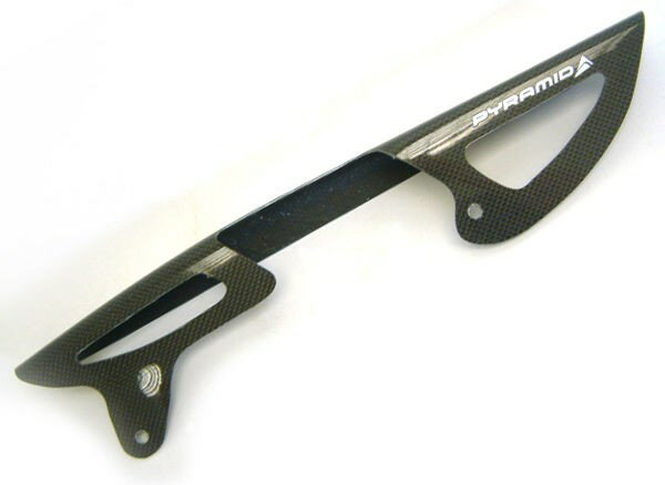 Pyramid Plastics / ピラミッドプラスチック Kawasaki ZRX 1200 S チェーンガード カーボン 2001-2008 | 07336