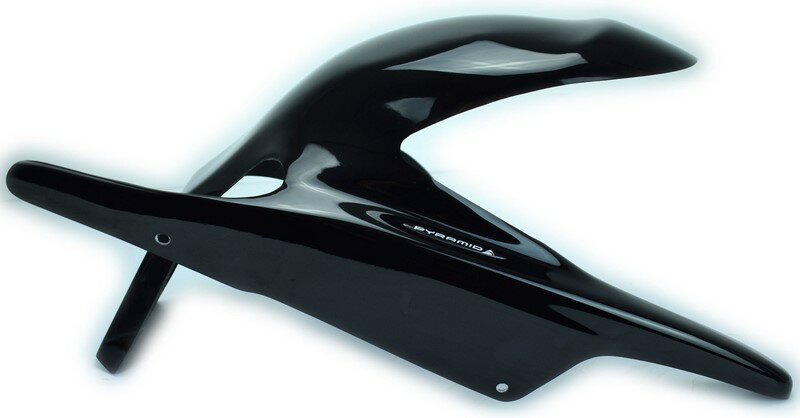 Pyramid Plastics / ピラミッドプラスチック Kawasaki ZZR 1200 ハガー グロスブラック 2002-2005 | 073790B