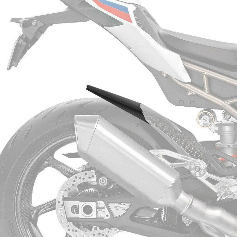 Pyramid Plastics / ピラミッドプラスチック ハガーエクステンション マットブラック BMW S1000 RR 201