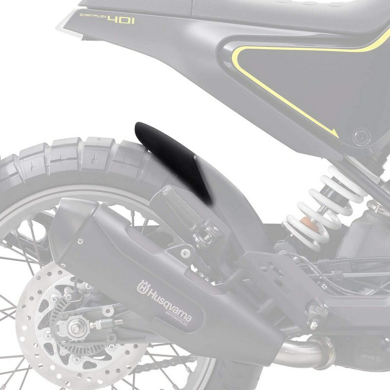 Pyramid ハガーエクステンション | マットブラック | Husqvarna Svartpilen 701 2019- | 079115