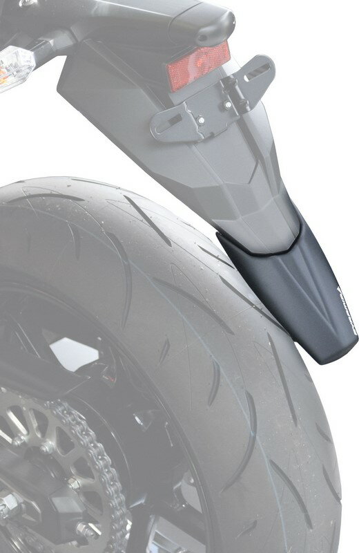 Pyramid Plastics / ピラミッドプラスチック Kawasaki ER-6F Ductail マットブラック 2012-2016 | 08115