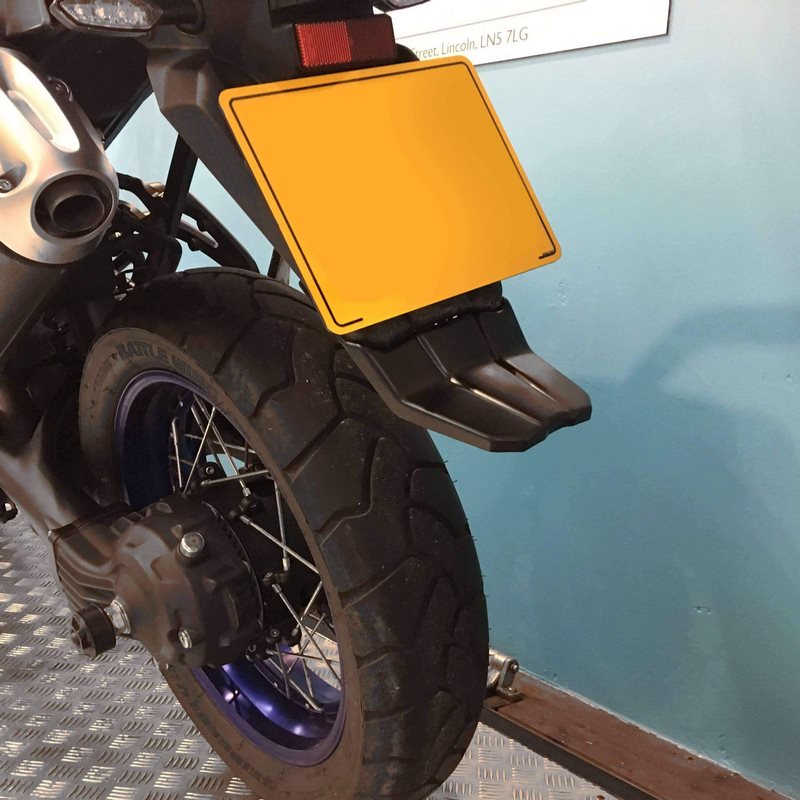 Pyramid Plastics / ピラミッドプラスチック Ductail マットブラック Yamaha XT 1200 Z Super Tenere（スーパーテネレ） 2010- | 0812