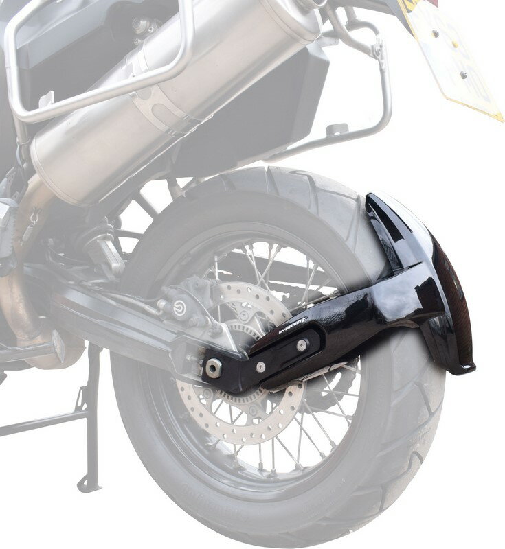 Pyramid Plastics / ピラミッドプラスチック BMW F800 GS スプレーガード (リアフェンダー) グロスブ?