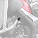 Pyramid Plastics / ピラミッドプラスチック フレームエンドキャップ マットブラック Honda CB 500 X 2