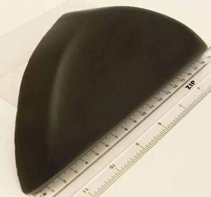 Pyramid Plastics / ピラミッドプラスチック Honda CBR 125 R シートパッド ブラック 2004-2010 | 11015