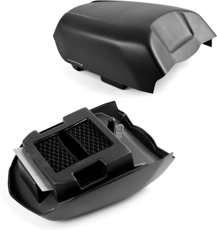 Pyramid Seat Pod | マットブラック | Yamaha Tracer（トレーサー） 900 2018-2020 | 12420M