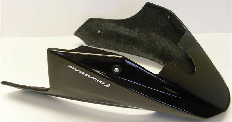 Pyramid Plastics / ピラミッドプラスチック Suzuki DL 650 V-Strom ベリーパン グロスブラック 2004-2011 |