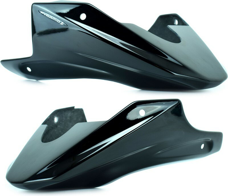 Pyramid Plastics / ピラミッドプラスチック Suzuki DL 650 V-Strom ベリーパン グロスブラック 2012- | 2068