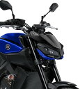 Pyramid Plastics / ピラミッドプラスチック Yamaha MT-09 フライスクリーン マットブラック 2017- | 2214