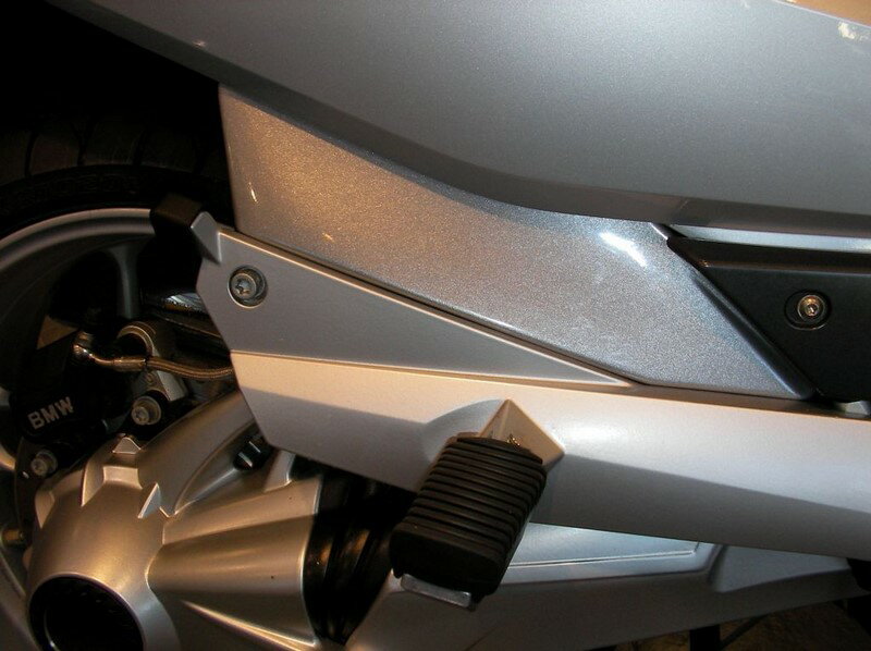 Pyramid Plastics / ピラミッドプラスチック BMW R1200 RT インフィルパネル メタリック シルバー 2005-