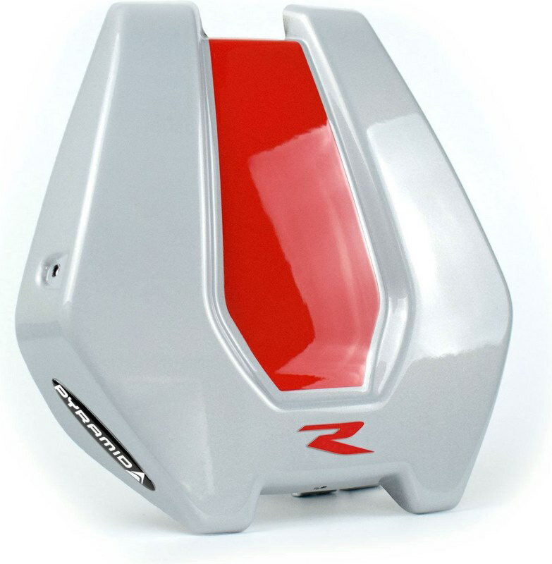Pyramid フライスクリーン Hockenheim Silver Metallic & Racing Red | BMW F900 R 2020- | 24090F