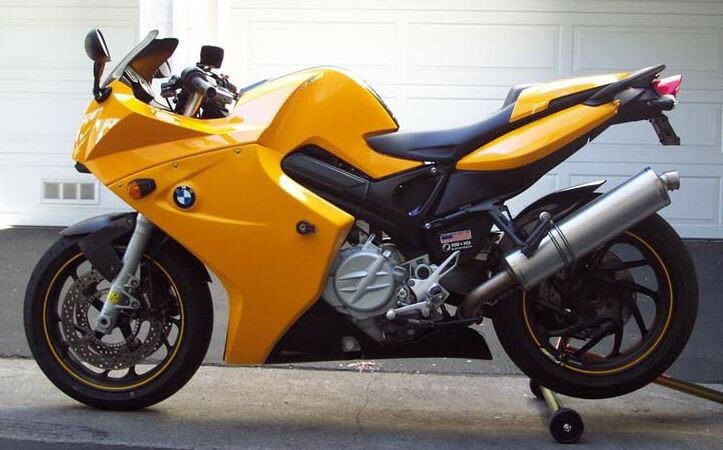 Pyramid Plastics / ピラミッドプラスチック BMW F800 S ロワーフェアリング グロス イエロー 2005-2012
