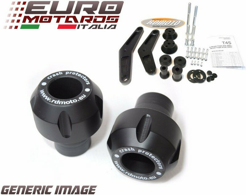Rd Moto Crash Protectors Honda Cb650F ´14-- Black Polyamide | H44-PH01-K