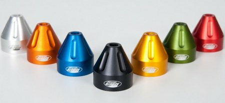 RDMOTO （アールディーモト） ハンドルバーエンド - Cone type グリーン | HCCN