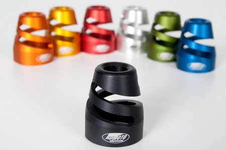 RDMOTO （アールディーモト） ハンドルバーエンド - Thread type ブルー | HCTB