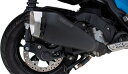 Remus / レムス RS RACING- machined aluminium endcap- silver coated- ステンレススチール ブラック-...
