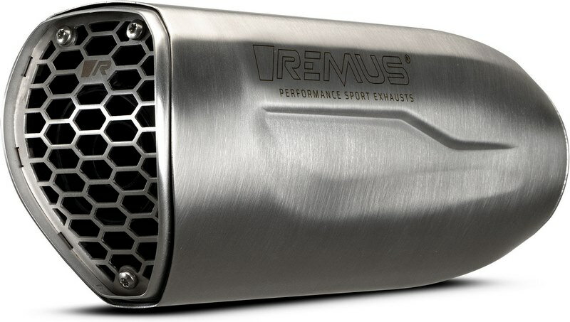 Remus / レムス マフラー Slip-On NXT (silencer)- stainless steel matt- incl. ECE type approval | 94582 100265