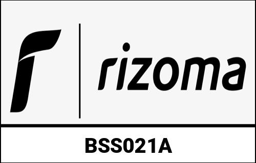 Rizoma Stealth Silver Anodized | BSS021A