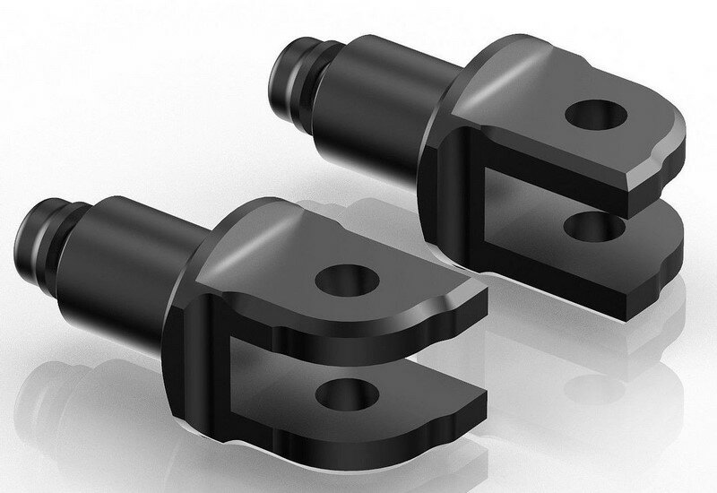 Rizoma / リゾマ Mounting kit footrests (driver) | PE692B