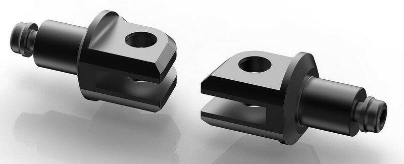 Rizoma / リゾマ Mounting kit footrests (driver) | PE753B