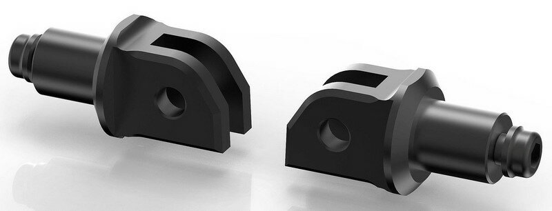 Rizoma / リゾマ Mounting kit footrests (driver) | PE760B