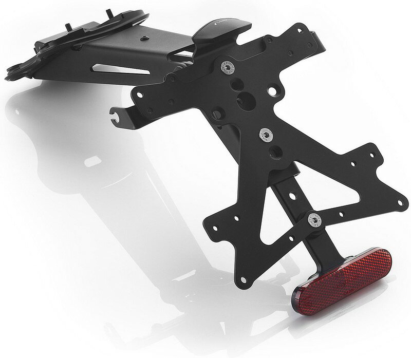 Rizoma Fox license plate support kit Black Anodized | PT232B
