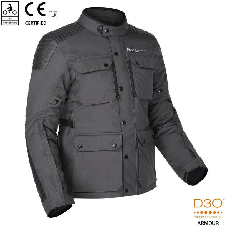 ROYAL ENFIELD / 륨եɽ Khardungla V2 Jacket-Grey | RRGJKM000073