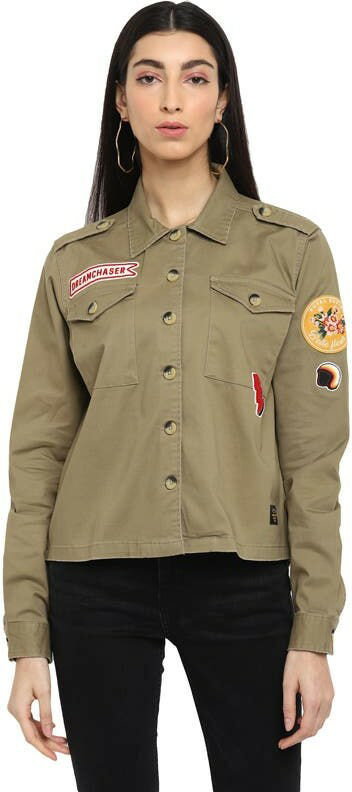 ROYAL ENFIELD / 륨եɽ Safari Women'S Shaket - Olive | RLASHN00...