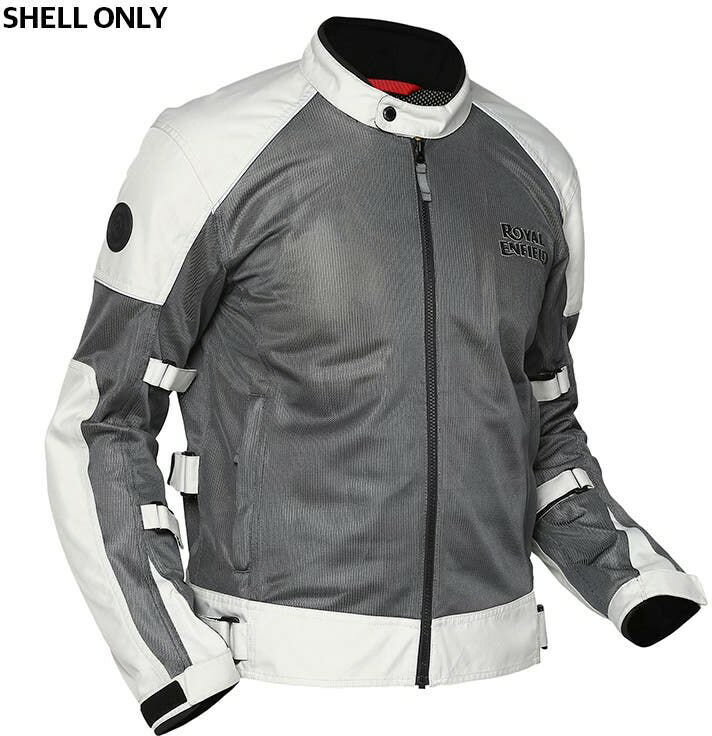 ROYAL ENFIELD / ロイヤルエンフィールド純正 Streetwind V2 Riding Jacket Shell - Grey | RRGJKN000019