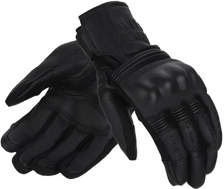 ROYAL ENFIELD / 륨եɽ Gareth Leather Gloves - Black | RRGGLO00...