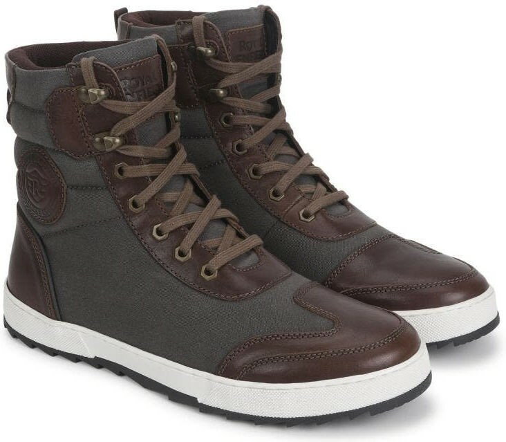 ROYAL ENFIELD / ロイヤルエンフィールド純正 Sturdy Leather Boots - Charcoal | RLCSOA220371