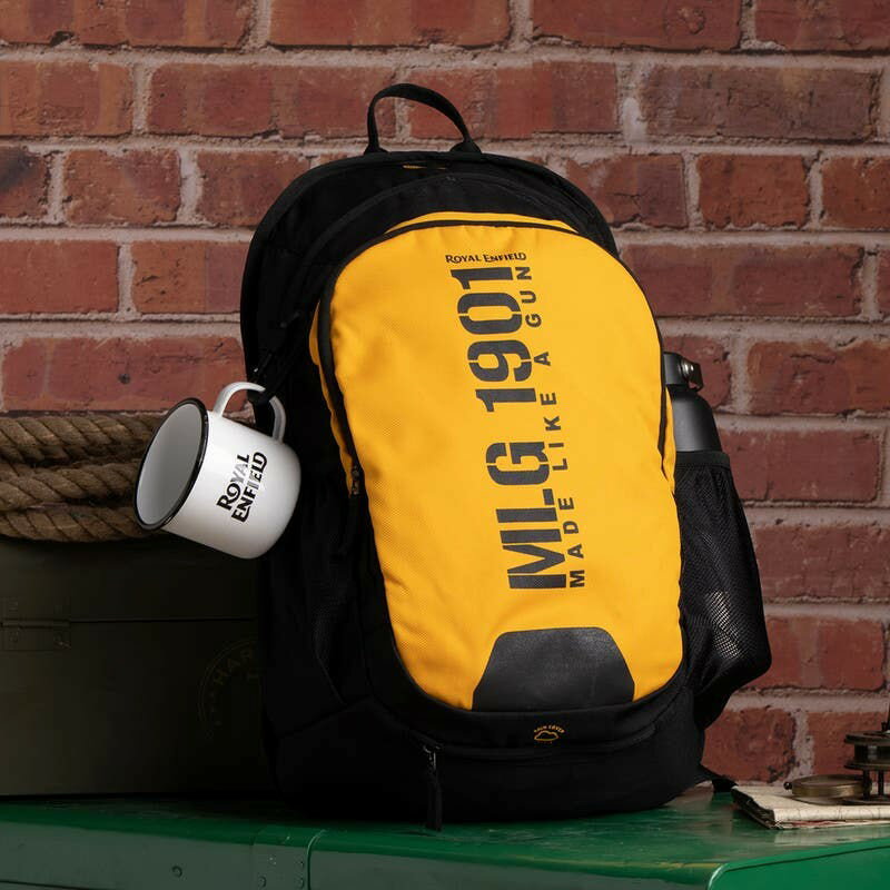 ROYAL ENFIELD / 륨եɽ Mlg Lifestyle Backpack - Black Yellow | ...