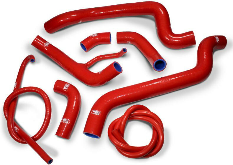 サムコスポーツ / Samco Sport Ducati 848 2008 - 2014 8 ピース シリコンラジエーター クーラントホー?