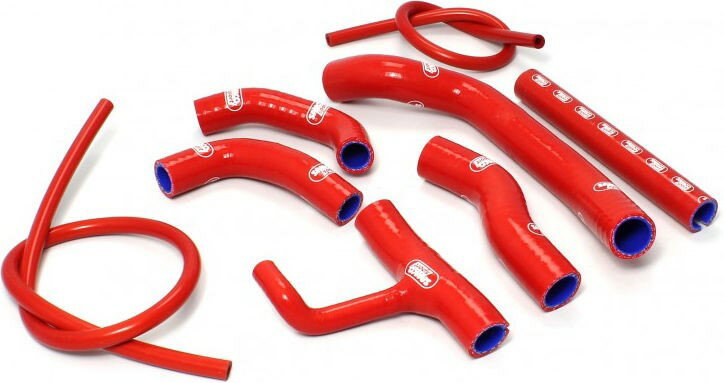 サムコスポーツ / Samco Sport Ducati 821 Hypermotard / SP 2013 - 2015 8 ピース シリコンラジエーター クー