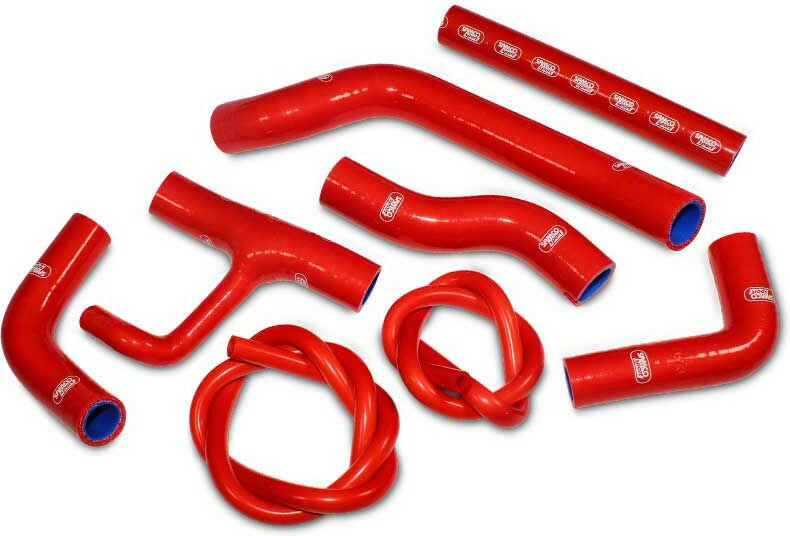 サムコスポーツ / Samco Sport Ducati Hypermotard / SP 939 2016 - 2018 8 ピース シリコンラジエーター クー