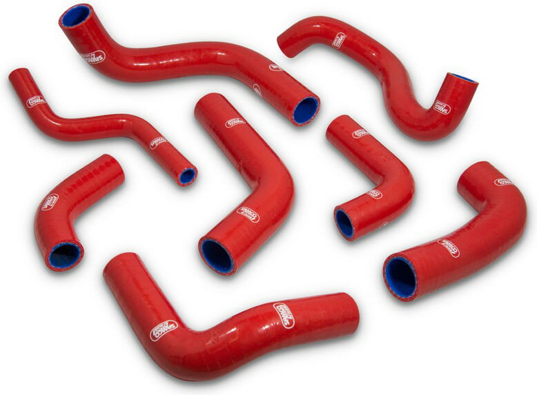 サムコスポーツ / Samco Sport Ducati 998 S 2002 - 2003 8 ピース シリコンラジエーター クーラントホー