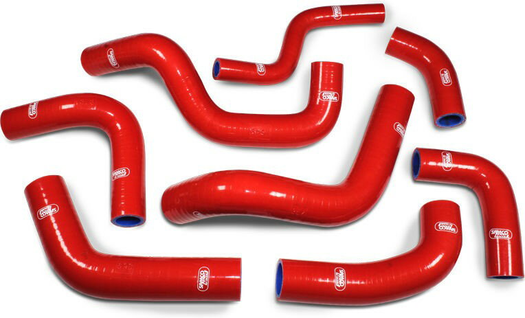 サムコスポーツ / Samco Sport Ducati 748 R 2000 - 2002 8 ピース シリコンラジエーター クーラントホー