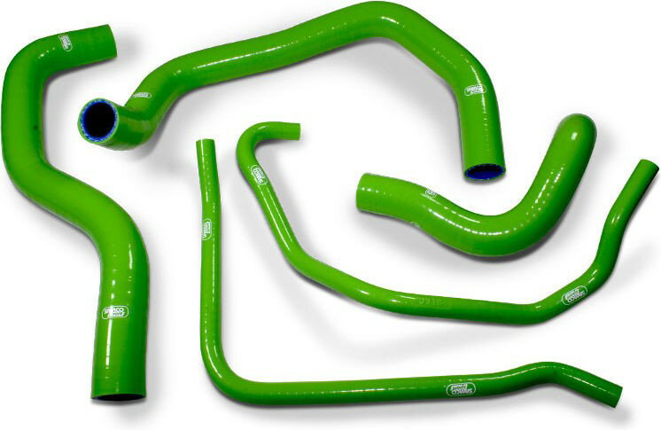 サムコスポーツ / Samco Sport Kawasaki ZX 6R (B1 / B2) 2003 - 2004 5 ピース シリコンラジエーター クーラ