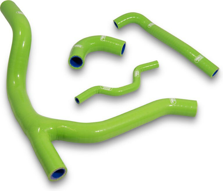 サムコスポーツ / Samco Sport Kawasaki KX 250 F 2006 - 2008 4 ピース シリコンラジエーター クーラント?