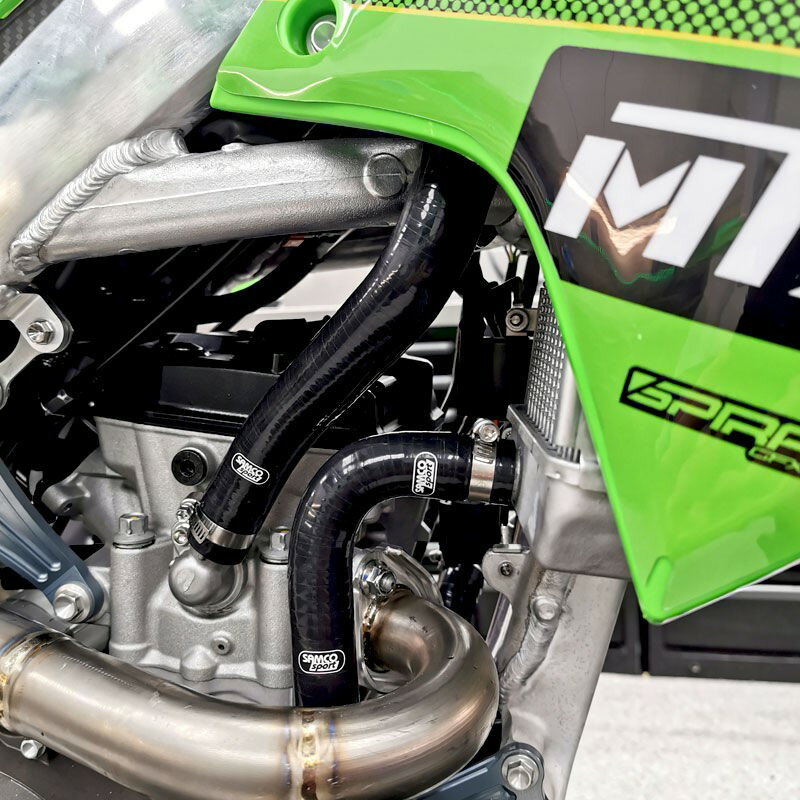 サムコスポーツ / Samco Sport Kawasaki KX 250 F 2021 3 ピース Y-ピース Race Design シリコンラジエーター