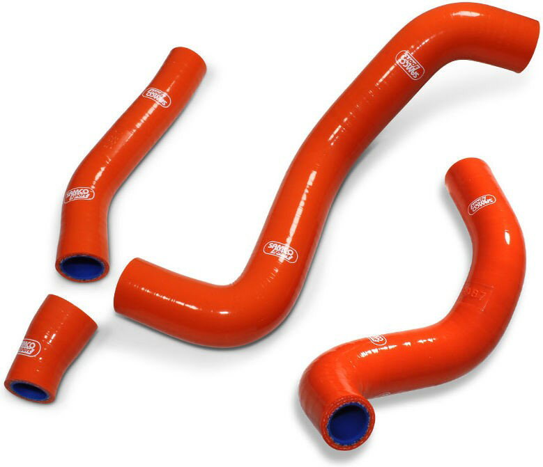 サムコスポーツ / Samco Sport KTM 350 XC-F 2019 - 2021 4 ピース OEM リプレイスメント シリコンラジエ?