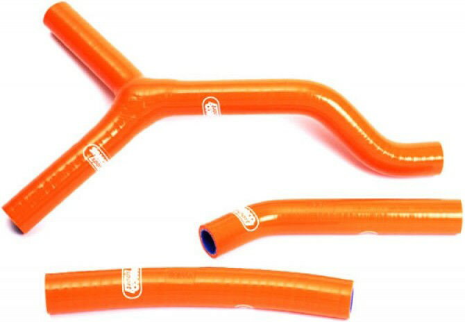 サムコスポーツ / Samco Sport KTM 125 EXC 2003 - 2007 3 ピース サーモスタットバイパス シリコンラジ?