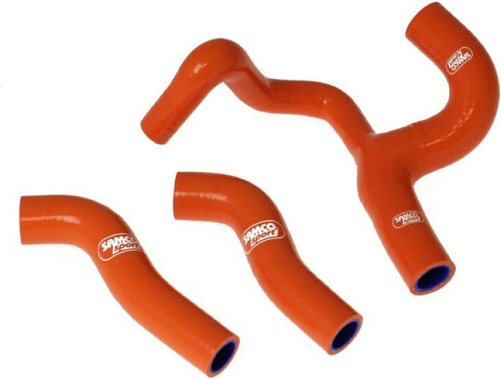 サムコスポーツ / Samco Sport KTM 250 EXC-F 2008 - 2011 3 ピース サーモスタットバイパス シリコンラ?